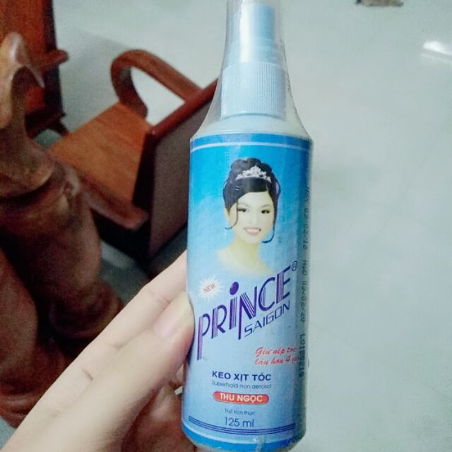 Keo xịt tóc prince