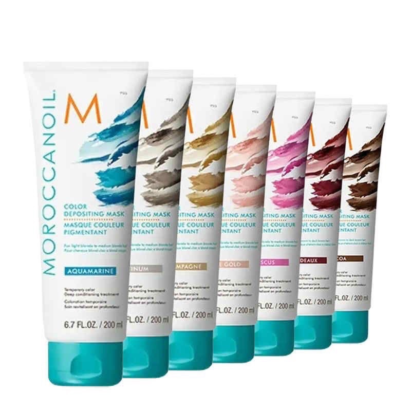 MẶT NẠ BỔ SUNG SẮC TỐ MÀU CHAMPAGNE VÀ NHUỘM MÀU BÁN VĨNH CỮU CHO TÓC MOROCCCANOIL COLOR DEPOSITING MASK 200ml