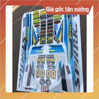 Ten rời xe sirius xanh bạc