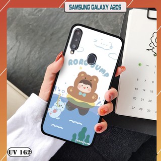 Ốp lưng nhám Samsung Galaxy A20s - in hình