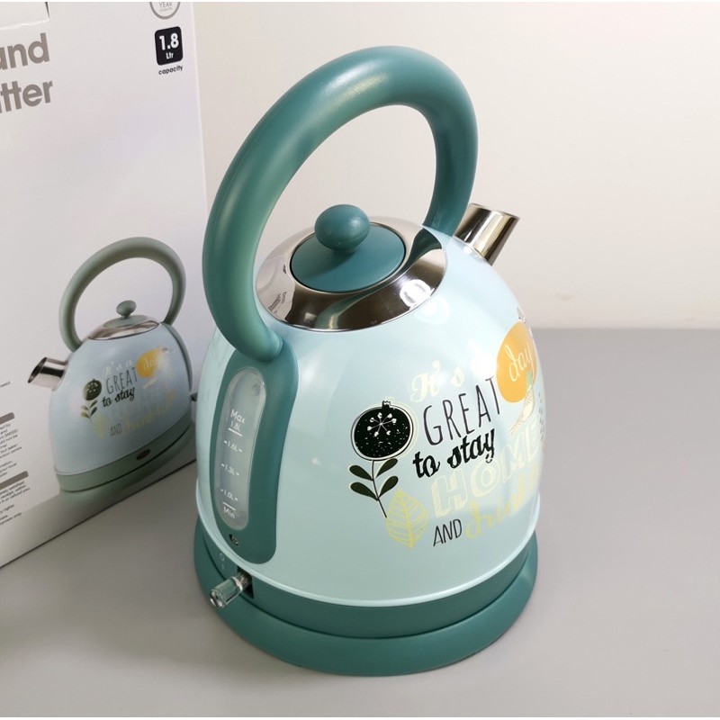 Ấm siêu tốc Wilko 1.8L dễ thương ❤️Có sẵn - Freeship🍀