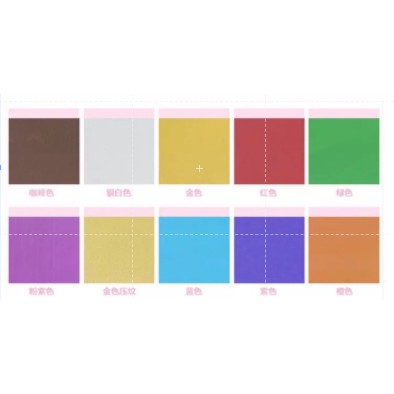 100 Giấy bạc bọc socola, kẹo 10x10cm, giấy gói kẹo, socola nhiều màu