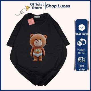 Áo thun nam nữ áo phông unisex vải cotton thoáng mát cổ tròn bigsize XXL 2XL Nikolas Baby- shop.lucas