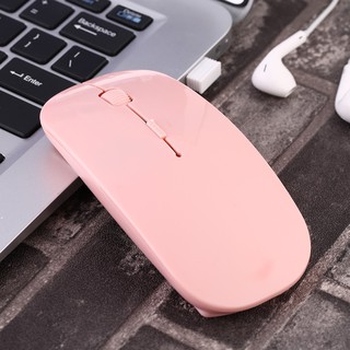 Chuột không dây siêu mỏng nhiều màu lựa chọn 2.4g