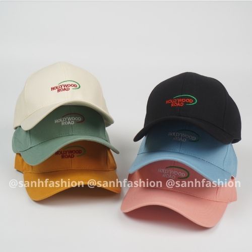 Mũ lưỡi trai thêu hình chữ HOLYWOOD Nón kết chất kaki cao cấp thòi trang form unisex nam nữ K46