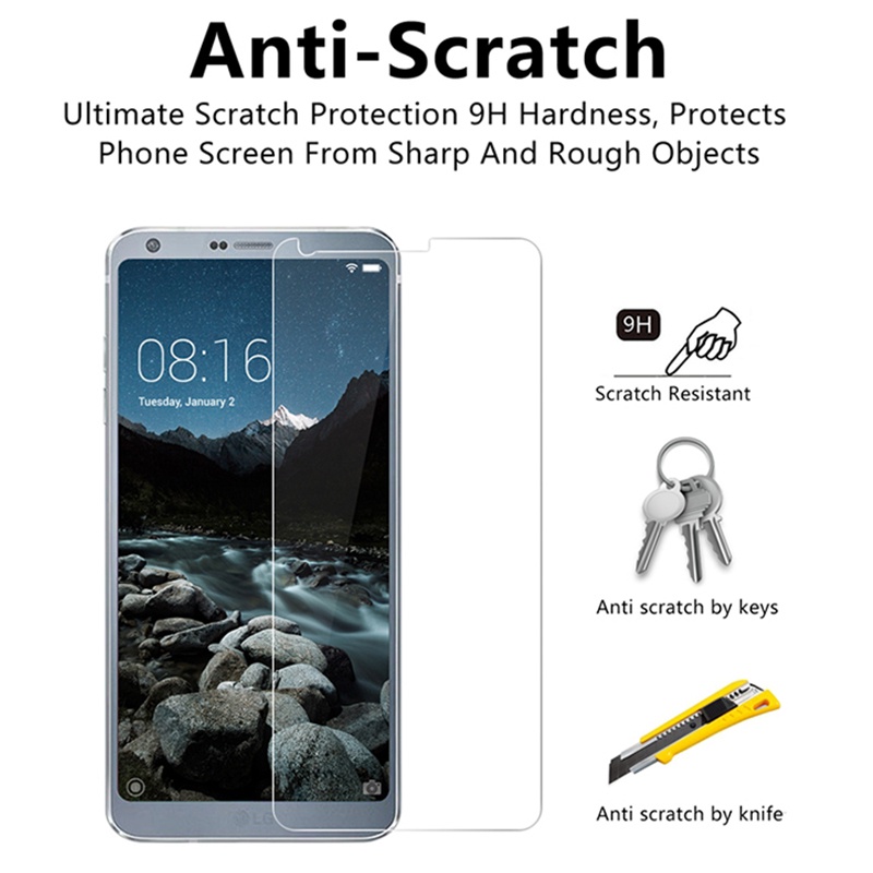 [Ảnh Thật] Kính CL LG G6 Cường Lực 2.5D-9H-0.26mm