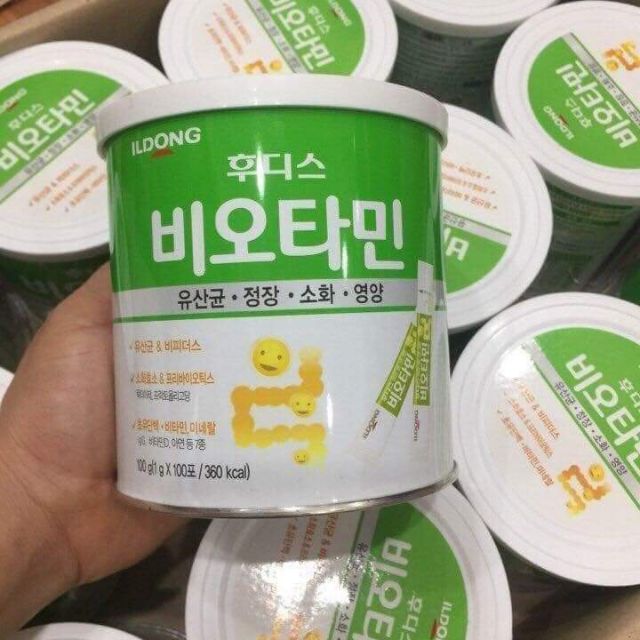 Men vi sinh Ildong Hàn Quốc. Hộp 100 gói