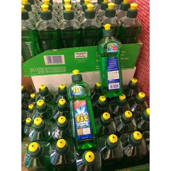 [HÀNG ĐỨC] Nước rửa bát Fit Original- Đánh bay mọi vết bẩn, 500ml