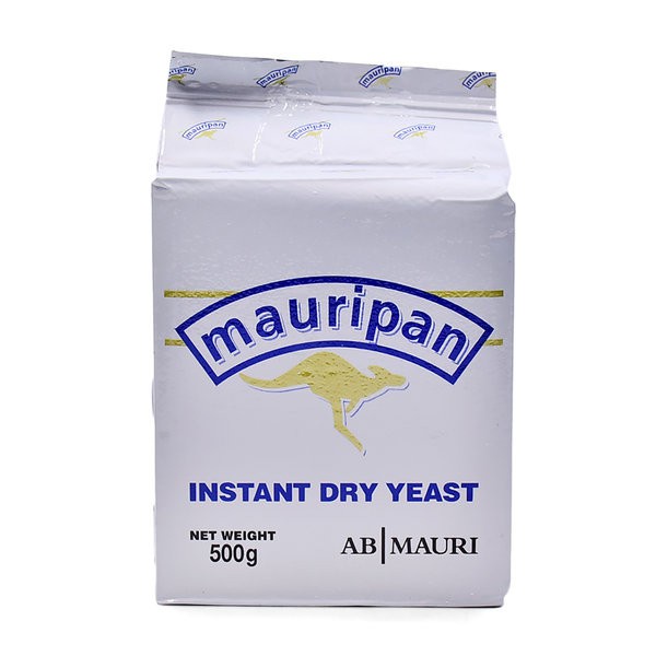 Men Khô Làm Bánh Mì Lạt, Ngọt Mauri Insrant Dry Yeast Nguyên Gói 500G