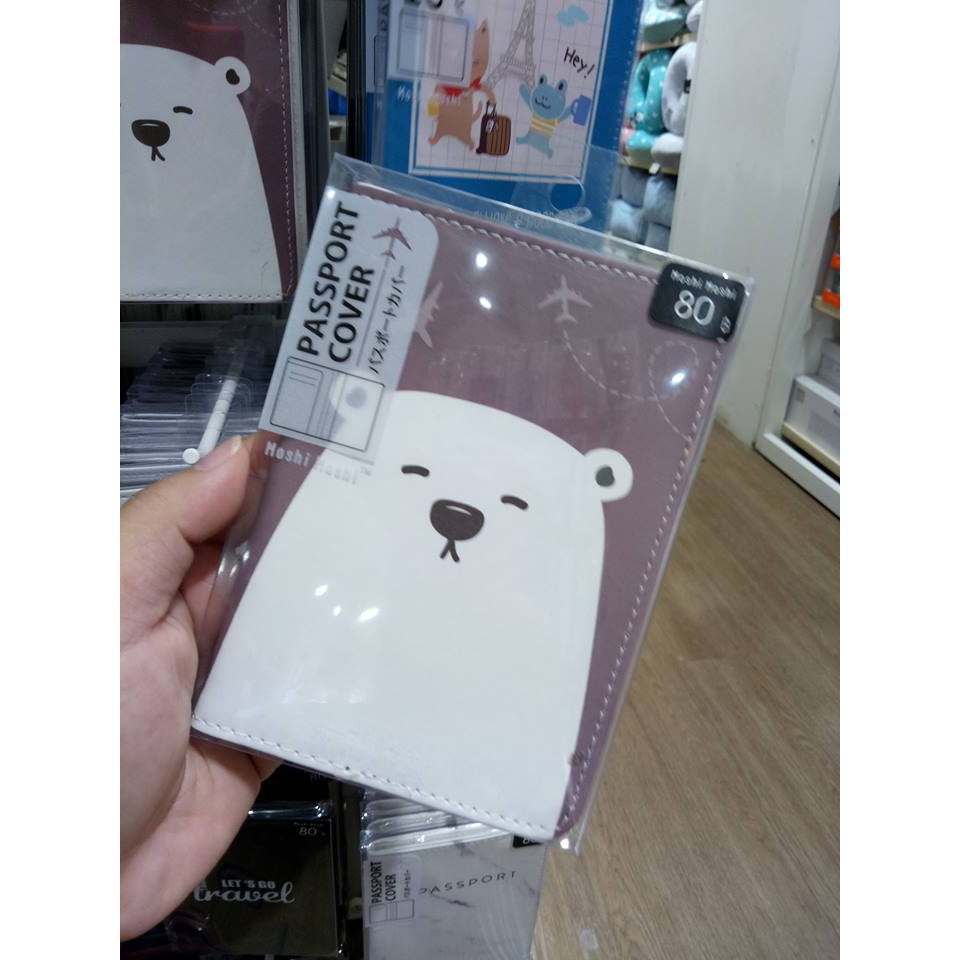 Bao Ví đựng Passport dễ thương hàng Moshi
