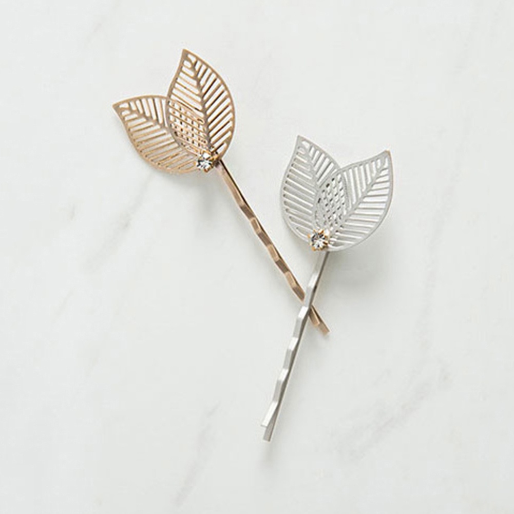 Kẹp tóc hình chiếc lá thanh lịch cho nữ