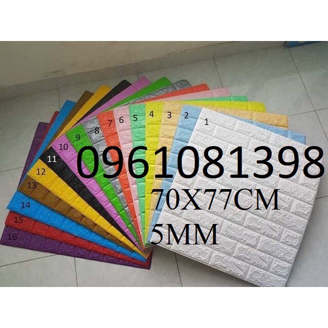 SỈ LẺ TẤM XỐP DÁN TƯỜNG 3D CÁCH ÂM CÁCH NHIỆT GIÁ RẺ