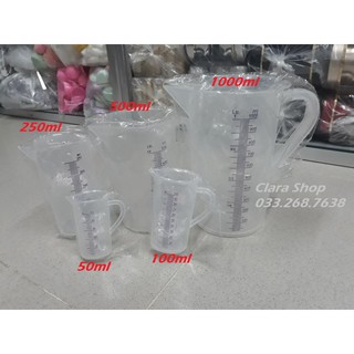 Ca đong nước 50ml - 100ml - 250ml - 500ml - 1000ml
