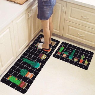Sét 2 thảm bếp 3d