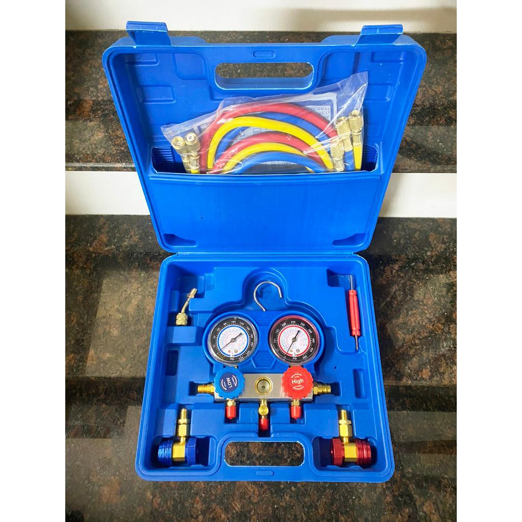 Bộ nạp gas lạnh đa năng - Bộ đo áp suất gas lạnh cao cấp