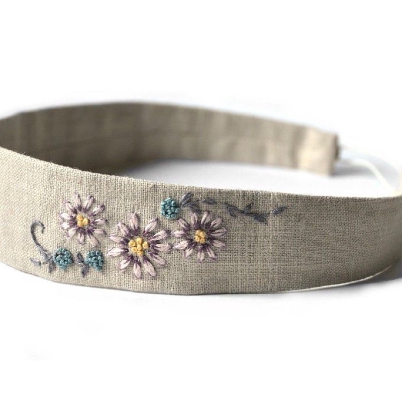 Turban chun thêu tay