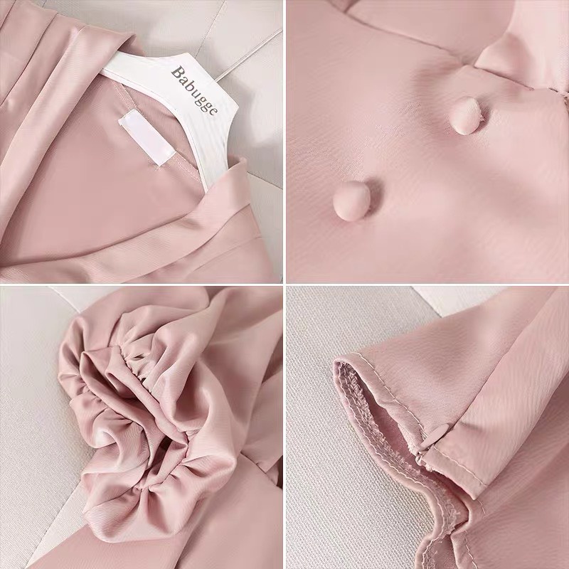 A58691 Áo cổ V tay bồng sang chảnh mặc hè hàng nhập 670k