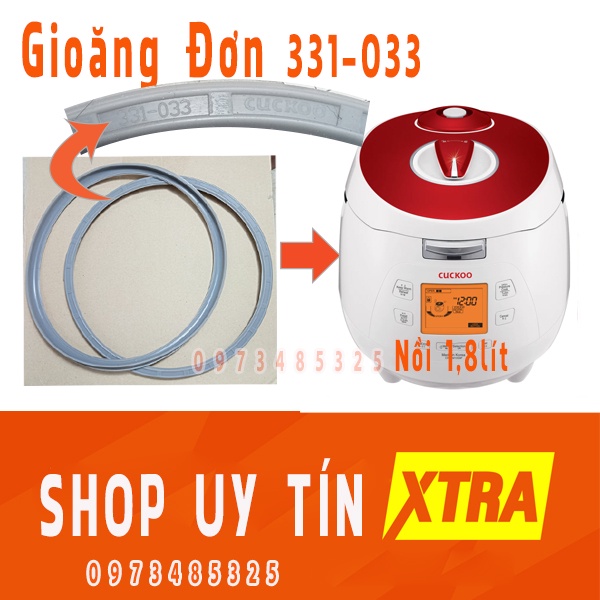 ⭐️ ⭐️ ⭐️ ⭐️ ⭐️ Gioăng Đơn Nồi Cơm Điện Cuckoo 331-033