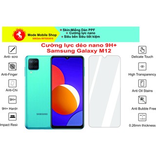 Cường lực dẻo nano 9H+ bảo vệ màn hình điện thoại SamSung M12