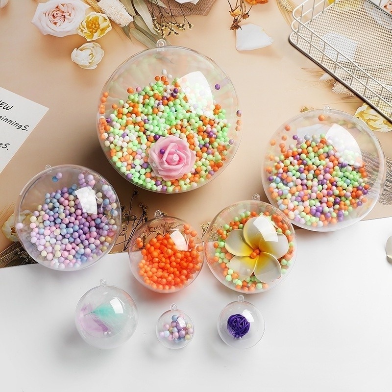 Quả Cầu Lông Vũ Có Đèn LED Trang Trí Giáng Sinh