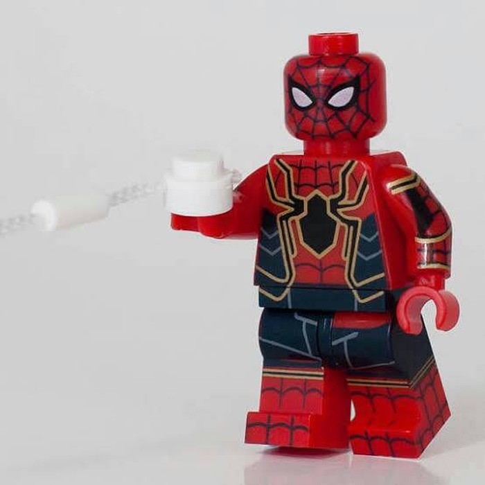 Marvel Mô Hình Lego Nhân Vật Người Nhện / Người Sắt Trong Phim Avengers