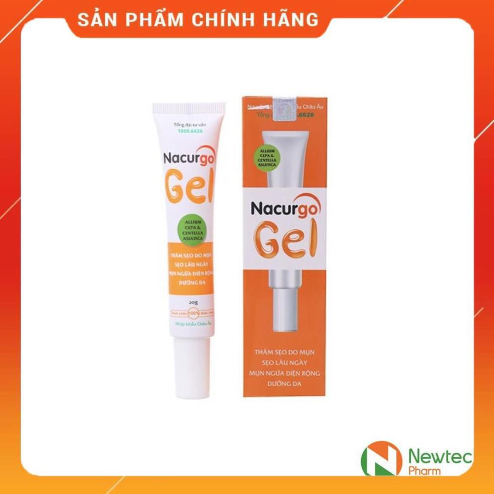 [CHÍNH HÃNG] NACURGO GEL - Đánh bay thâm sẹo mụn, chặn đứng viêm nang lông