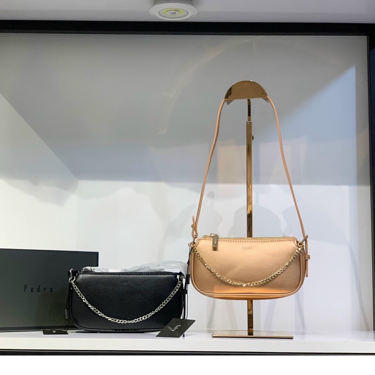 Túi kẹp nách nữ PEDRO.  PW4-66500012 size 18cm MR