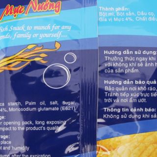 Snack JoJo vị mực nướng