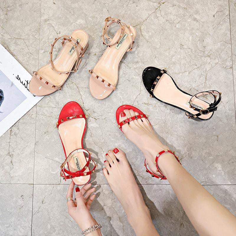 SANDAL 3 PHÂN ĐÍNH ĐINH 3 MẦU CỰC CHẤT