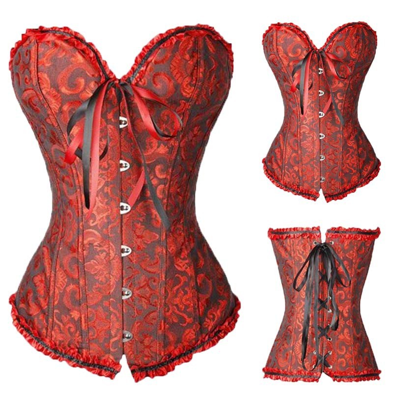 Áo Corset Ren Plus Size Quyến Rũ Cho Nữ