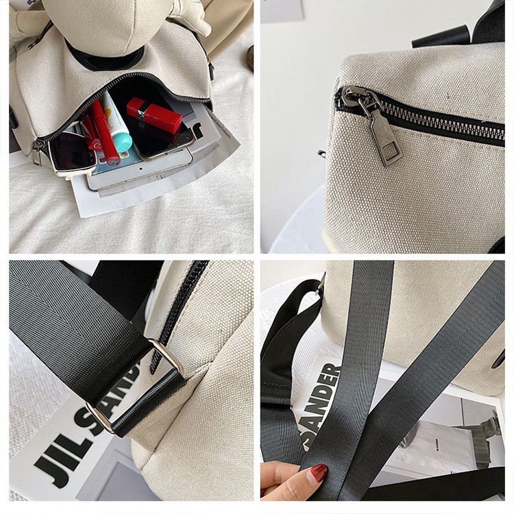 Balo vải búp bê hình chuột Mickey, gấu Misa