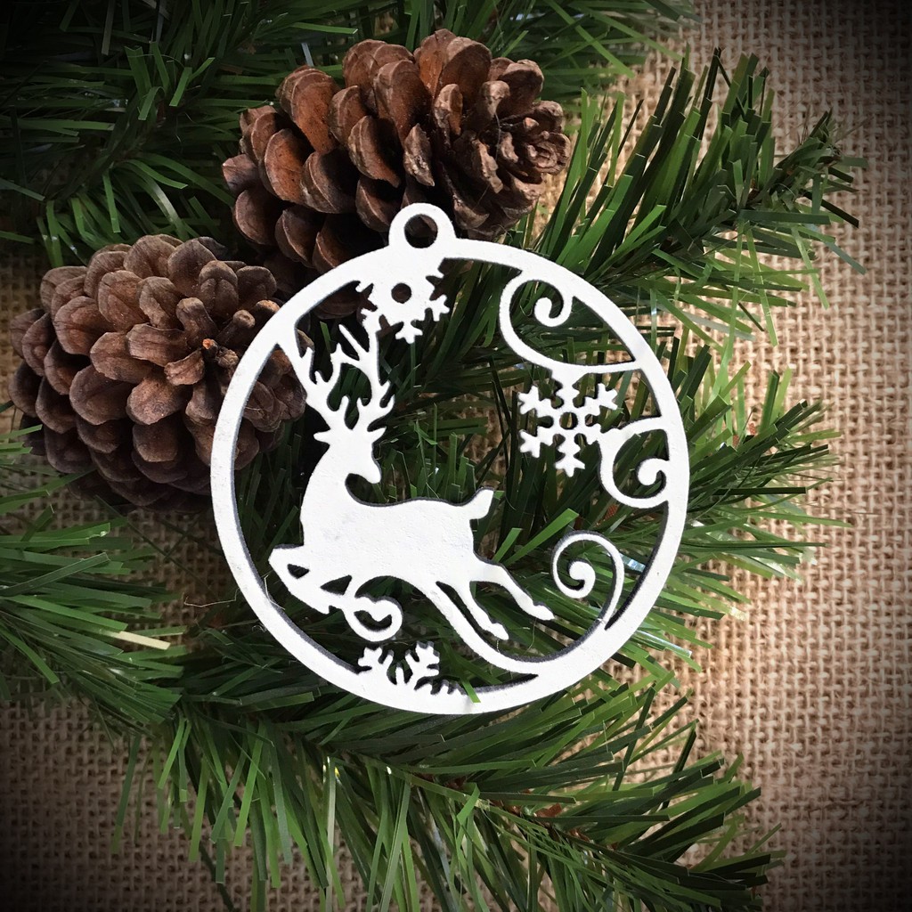 Tag Gỗ Trang Trí Noel Handmade New 2020