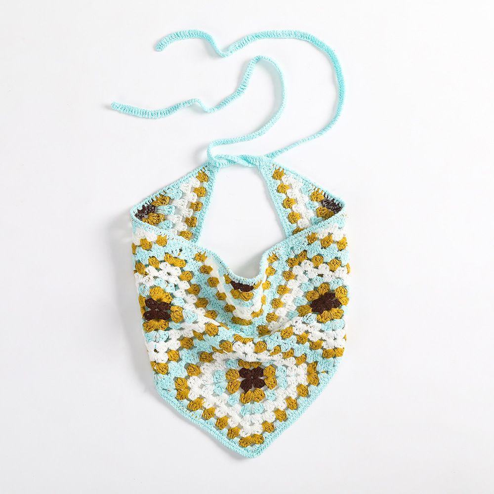 Khăn Trùm Đầu Họa Tiết Hoa Phong Cách Vintage Cho Nữ