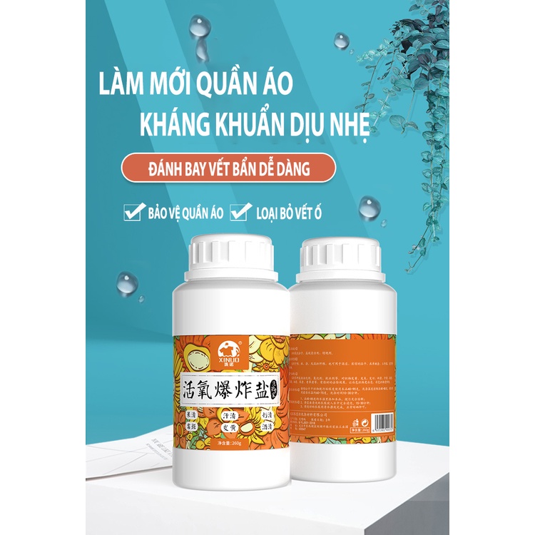 Bột Giặt Vết Ố Vàng Quần áo Xinuo - Hộp 260g