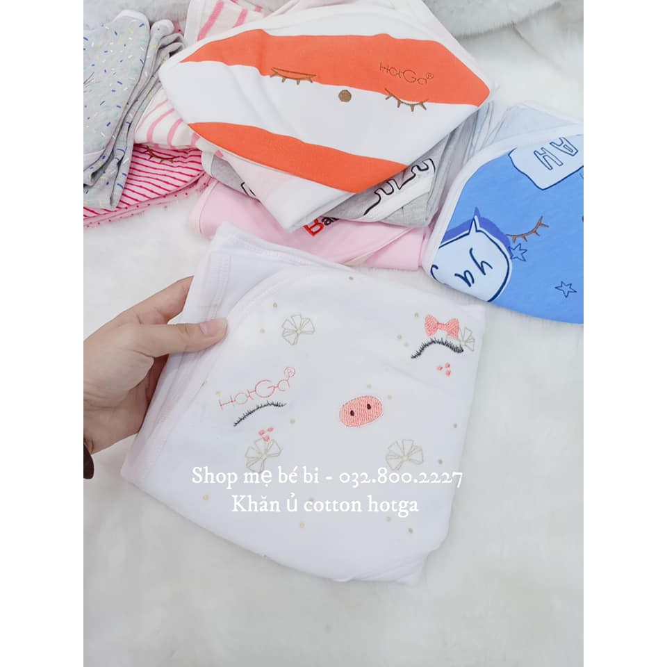 KHĂN CHOÀNG / Ủ COTTON SƠ SINH HOTGA