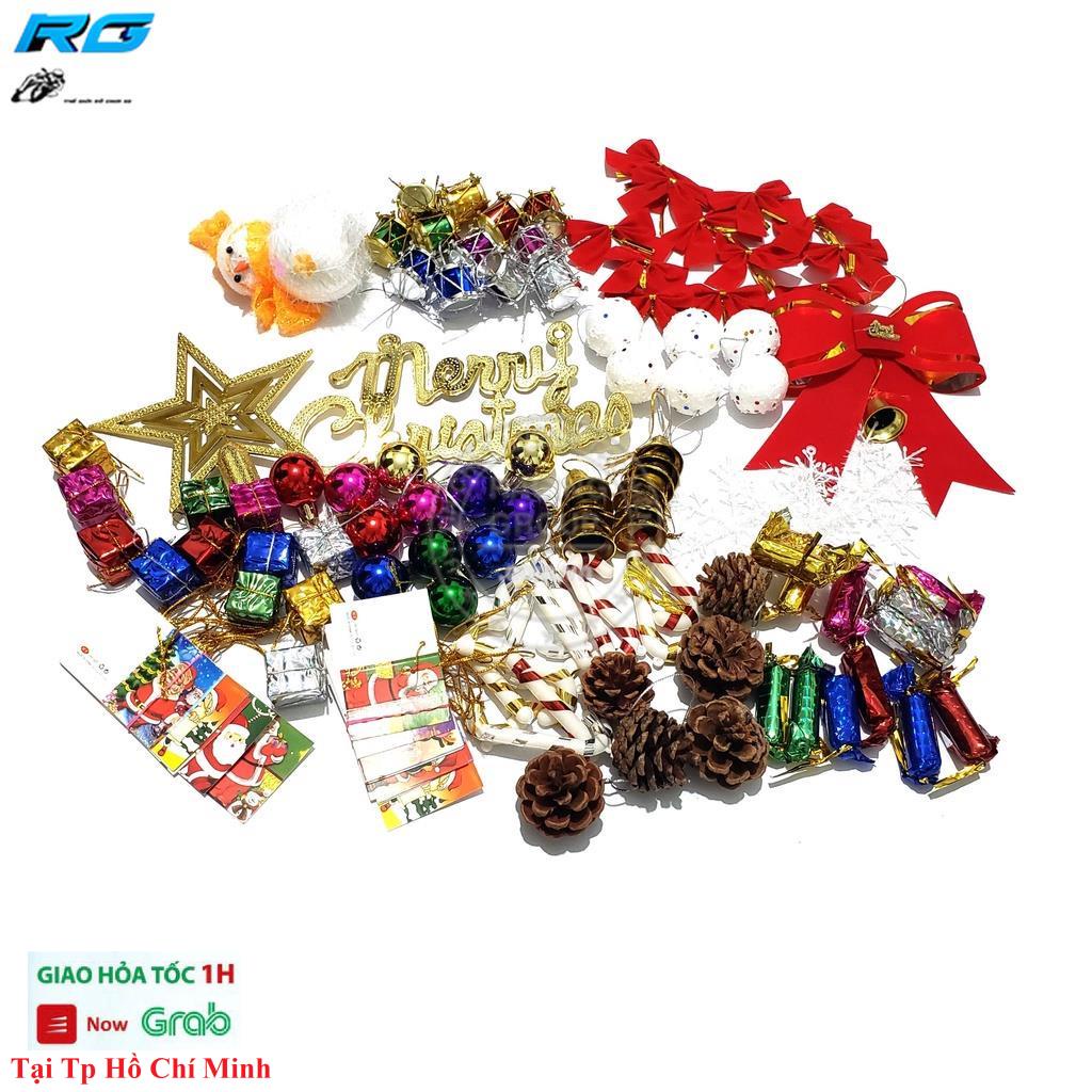 Phụ Kiện Trang Trí Noel Trang Trí Giáng Sinh Noel Cây Thông Có Thiệp Giáng Sinh Quả Châu Trang Trí Và Nhiều Đồ Trang Trí