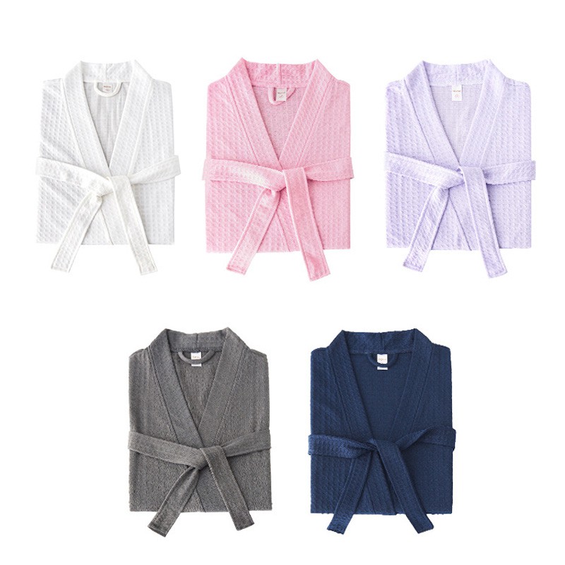 Men Women Dressing Gown,Soft Spring Thin Bathrobes Sleepwear Robe | BigBuy360 - bigbuy360.vn