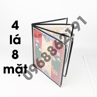 menu dẻo 4 lá 8 mặt