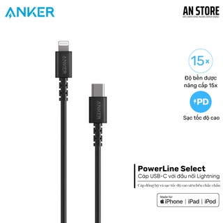Cáp anker powerline select type-c to lightning - a8612
