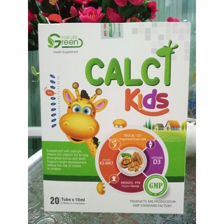 Siro bổ sung canxi cho bé calci kids