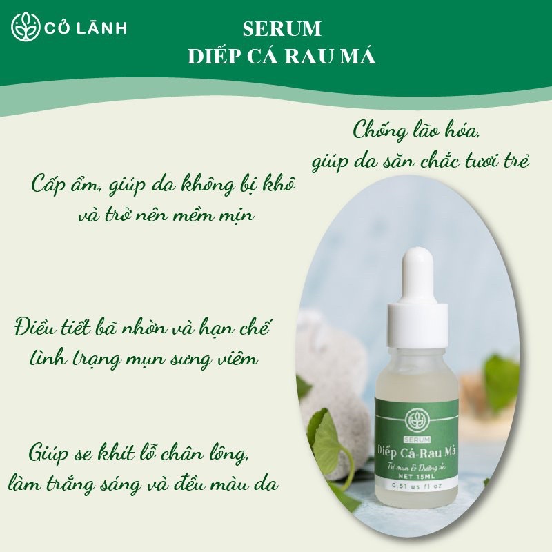 Serum diếp cá rau má