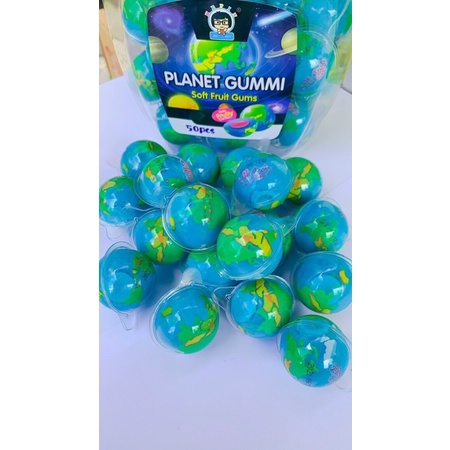 🌸🌸🌸🌸 KẸO XỐP DẺO QUẢ ĐỊA CẦU CÓ NHÂN 🍬🍬🍬