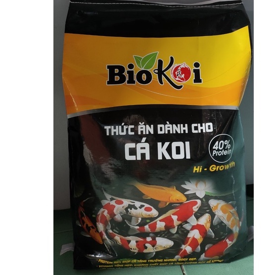Bao 5 Kg Cám Bio koi 40% protein Size M