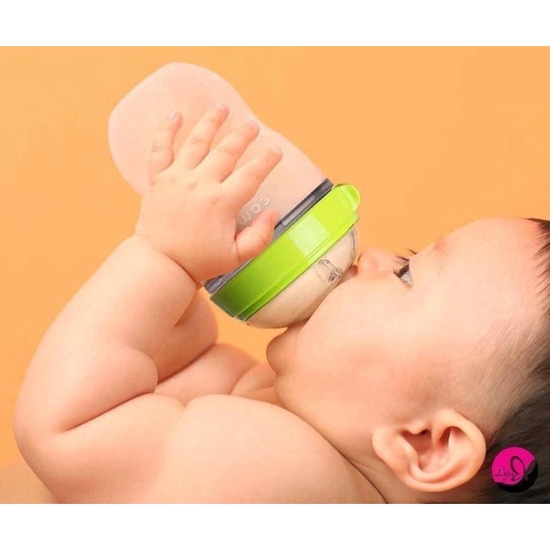 Bình sữa Comotomo 150ml/250ml núm Silicone siêu mềm