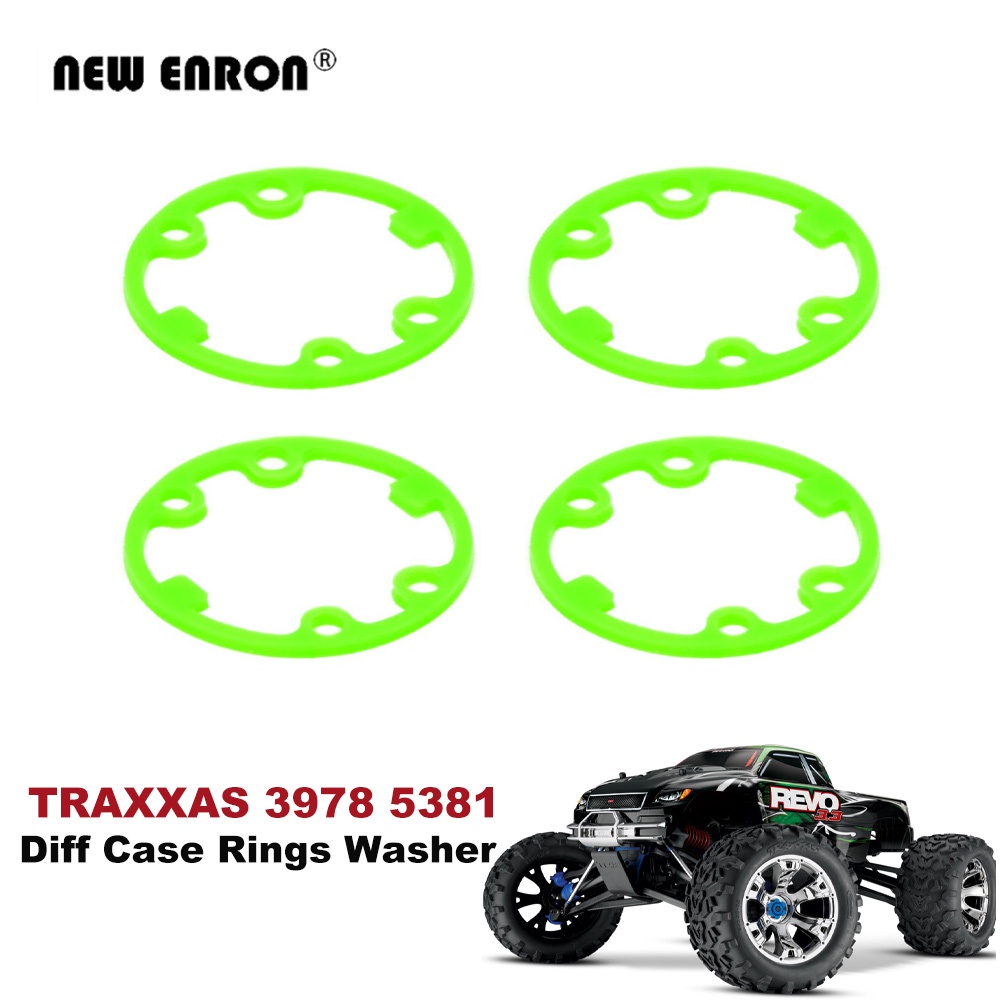 Bộ 4 vòng đệm 5381/3978 cho xe Traxxas 1/10 X0-1 Slash T-Maxx Slayer ERevo tỉ lệ 1:10