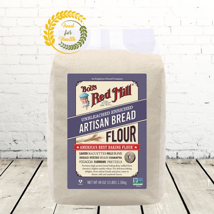 [Mã 11FMCGSALE1 giảm 10% đơn 250K] Bột mì Artisan Bob's Red Mill 1.36kg