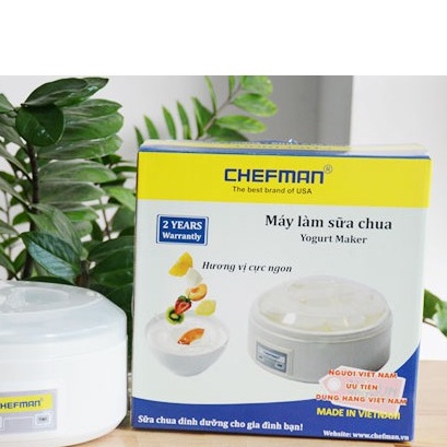 Máy làm sữa chua Chefman CM302T- - 8 cốc thủy tinh