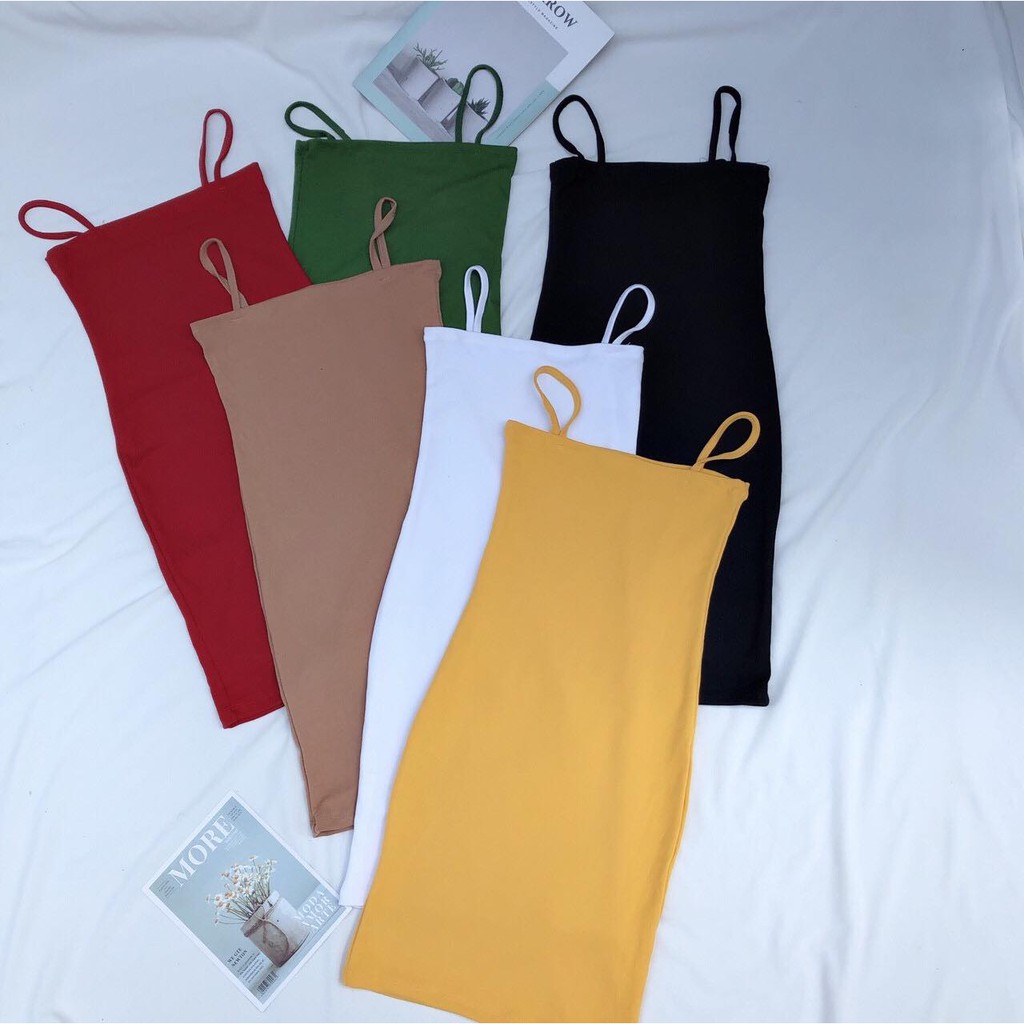 Đầm BODY 2 dây tôn dáng xinh đẹp - MIN Boutiques - Chất thun mềm, mịn - Nhiều màu hợp xu hướng mới | BigBuy360 - bigbuy360.vn