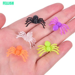 Sét 50 con nhện mini giả trang trí halloween 🕷