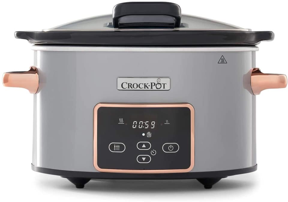 Hàng Đức) Nồi nấu chậm, hầm chậm, slow cooker Crockpot Crock-Pot CSC059X  3,5L bản điện tử | Shopee Việt Nam